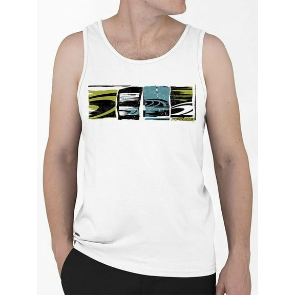 Pipeline Stylish Surf Graphic - Tank Top Men's