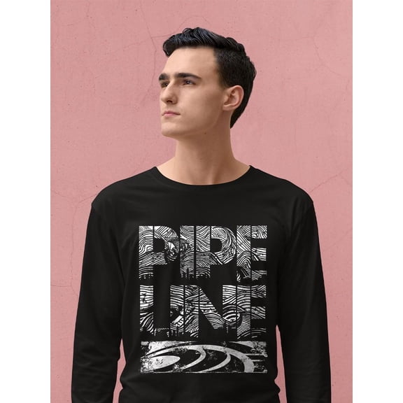 Pipeline Surf Graphic Tee - Long Sleeve Men's