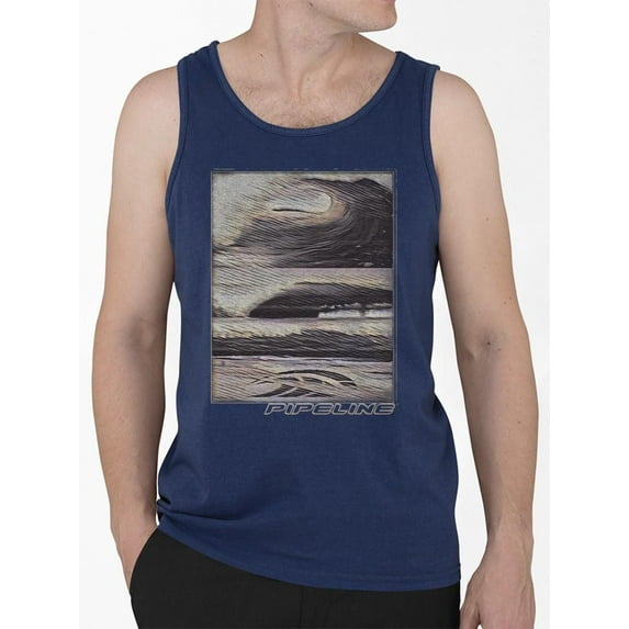 Pipeline Vintage Pipeline Graphic Top - Tank Top Men's