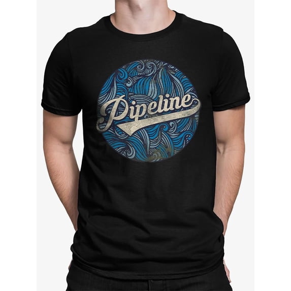 Pipeline Trendy Vintage Wave Inspired - T-shirt Men's