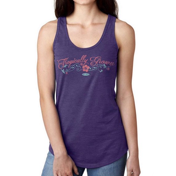 Pipeline Tropically Grown Flower Graphic - Women's Racerback