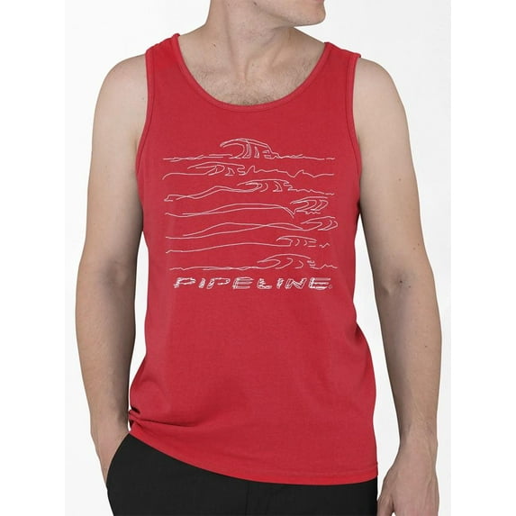 Pipeline Wave Symbolic Trend Tee - Tank Top Men's