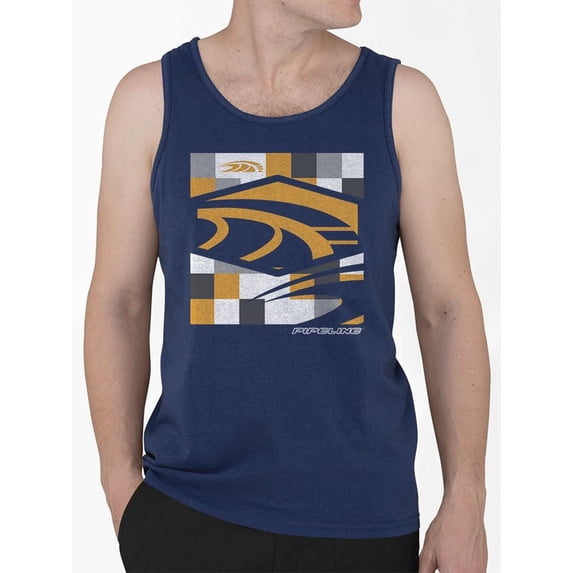Pipeline Wave Surf-Inspired Tee - Tank Top Men's
