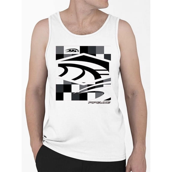 Pipeline Wave Surf-Inspired Tee - Tank Top Men's