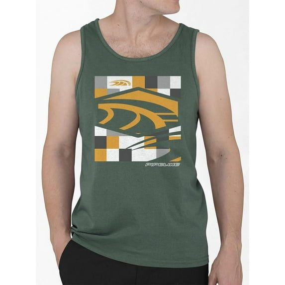 Pipeline Wave Surf-Inspired Tee - Tank Top Men's