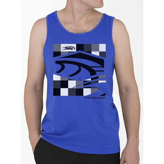 Pipeline Wave Surf-Inspired Tee - Tank Top Men's