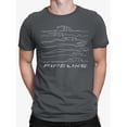 thumbnail image 1 of Pipeline Wave Symbolic Trend Tee T-shirt Men's, 1 of 4