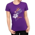 thumbnail image 1 of Pipeline Waveflower Floral Themed Graphic Tee - T-shirt Women's, 1 of 4