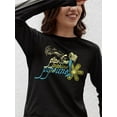 thumbnail image 1 of Pipeline Waveflower Mermaid Floral - Women's Long Sleeve, 1 of 4