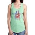 thumbnail image 1 of Pipeline Women's Peace Love Racerback Tank Women's -Pipeline Designs, 1 of 4