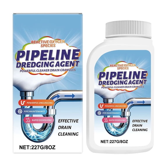 Pipelines Dredging Agent Powerful Drains Unblocker Powder For Sinks And Quickly Clears Kitchen And Bathroom Drains And Removes Odors