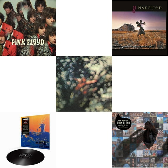 Piper At The Gates Of Dawn (Mono Version) & More (180G) & Obscured By Clouds (180G/2016 Version) & Collection Of Great Dance Songs (180G) & Best Of Pink Floyd: A Foot In Door (2LP/180G Vinyl)