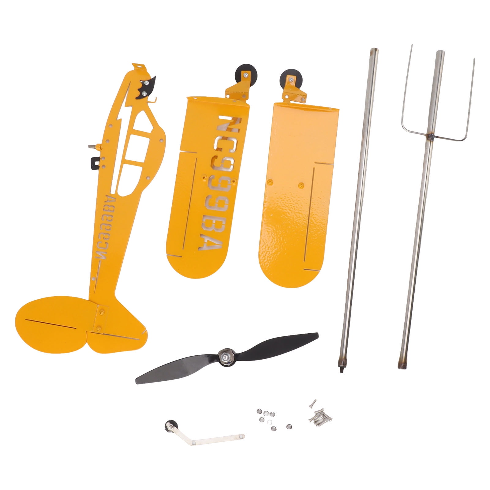 Piper J3 Cub Airplane Weathervane 3D Metal Airplane Weather Vane