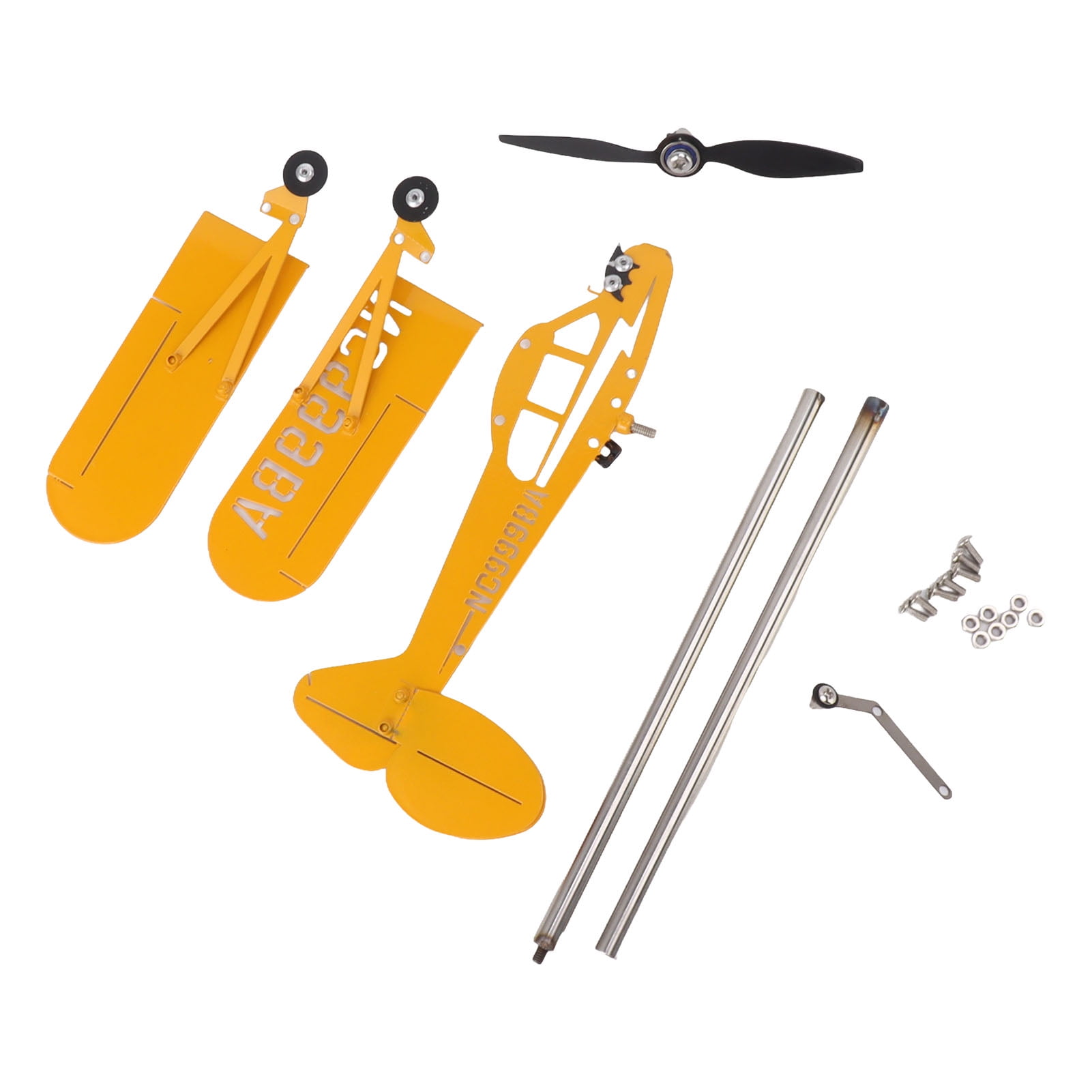 Piper J3 Cub Airplane Weathervane 3D Metal Airplane Weather Vane