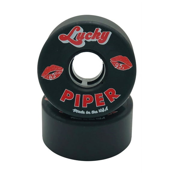 Piper Lucky Roller Skate Dance Wheels (Black 57mm)
