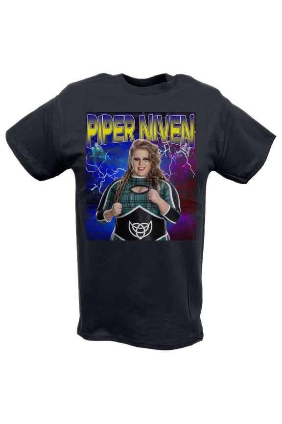 Piper Niven Highlight Black T-shirt