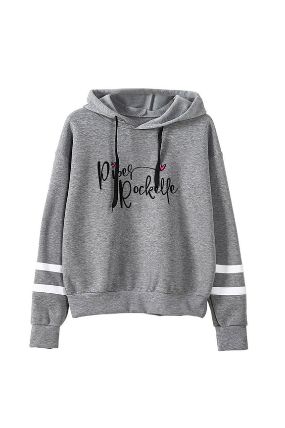Piper Rockelle Pocketless Hoodie Sweatshirt Men Women Unisex Long Sleeve Casual Streetwear