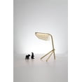 thumbnail image 1 of Piper Table Lamp Golden Carbon Steel, 1 of 3