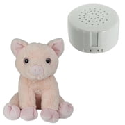 Piper The pig 8 Inch Stuffed Animal Plush Toy with Sound Recorder - Soft & Durable for Kids & Collectors