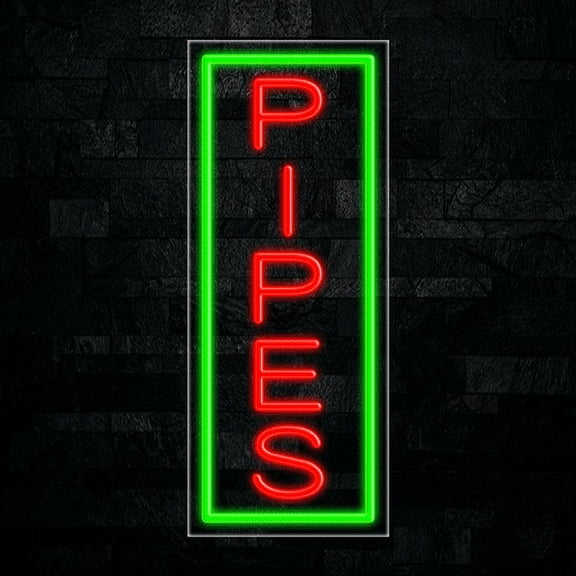 Pipes LED Neon Sign 12"L x 30"H #31611