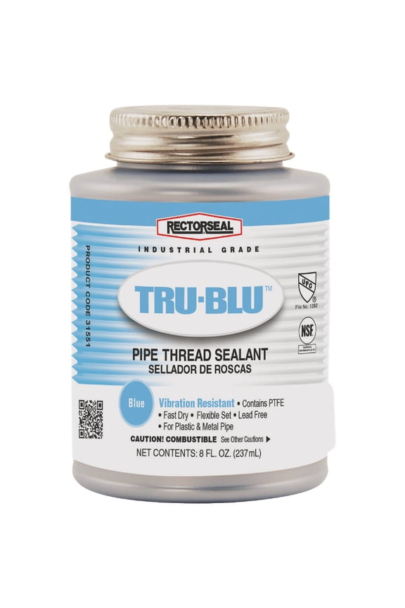 Nasco Pipe Thread Sealant Blue - Pipe Thread Dope - 8oz