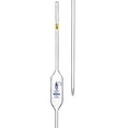 thumbnail image 1 of Pipette, 100ml - Class A - Tolerance: 0.080ml - Color Code, Yellow - Bulb Form - Borosilicate Glass - Eisco Labs, 1 of 1