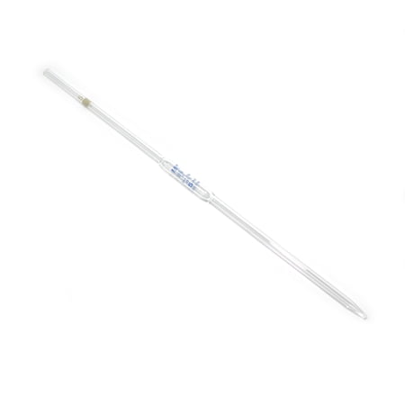 Pipette, Borosilicate glass, Class B, 5ml, Blue Graduation, 14.5"
