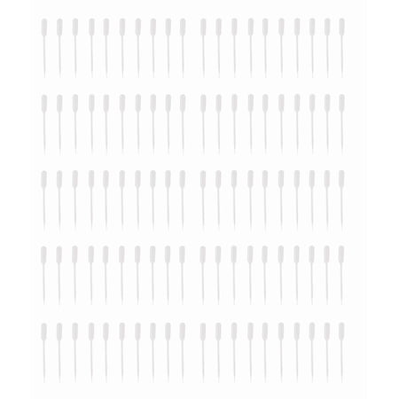 GSC International 25008-100 Transfer Pipette Disposable 5ml volume Micro Tip Stem. Pack 100.