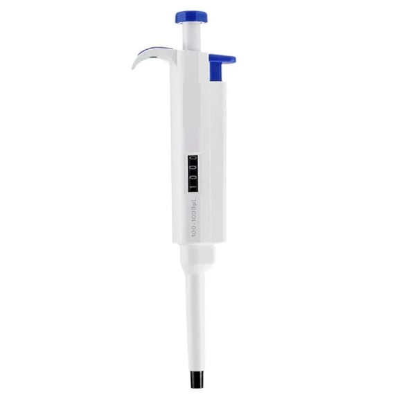 Pipette, Laboratory Sampler, Sample Gun, 1ml Quantification, 5ul Pipette Adjustable , High-Accurate
