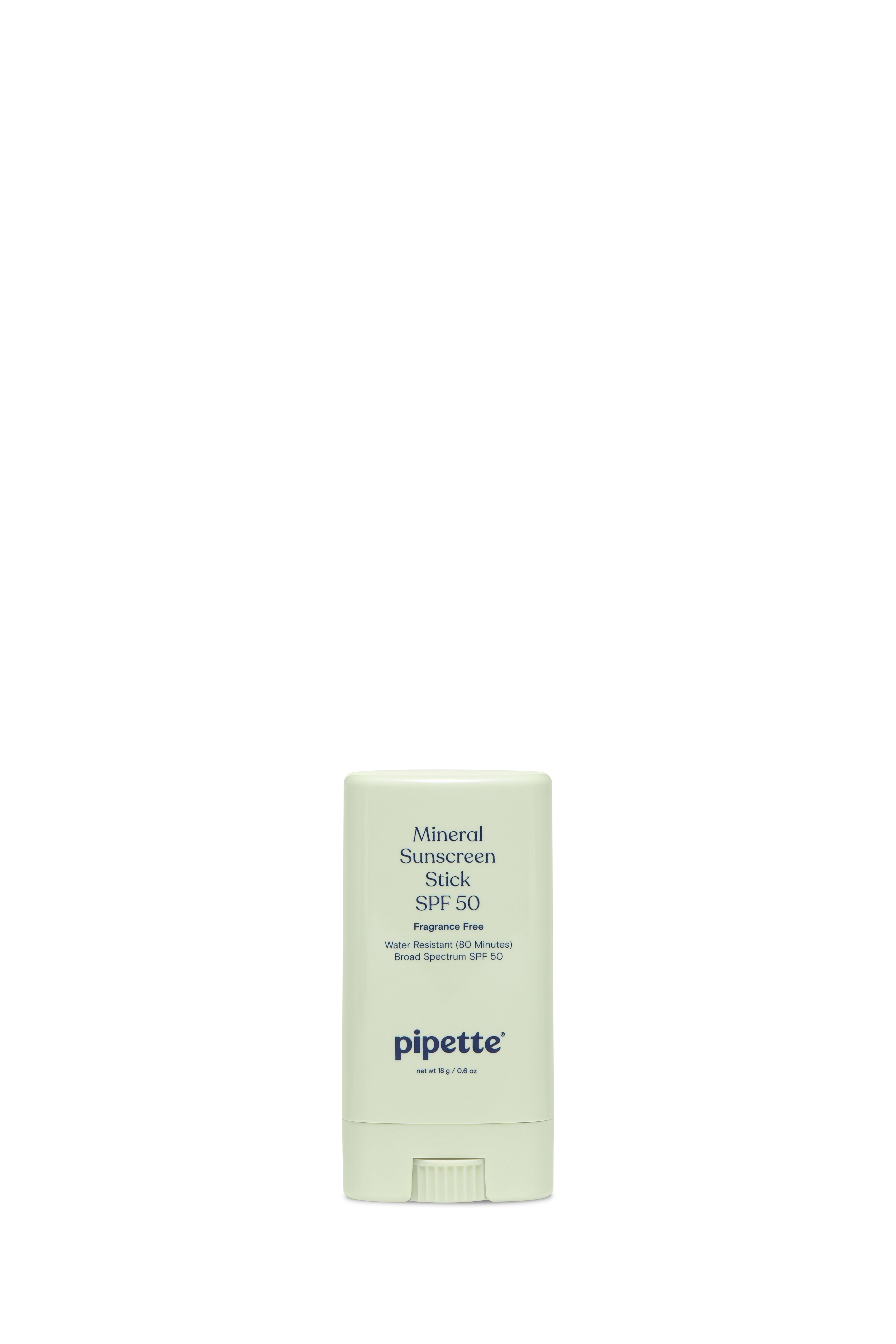 Pipette Mineral Sunscreen Stick Broad Spectrum SPF 50, 0.6 oz