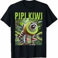 thumbnail image 1 of Pipi Kiwi Raccoon AI Monster Italian Brainrot Boy Meme Joke T-Shirt, 1 of 2