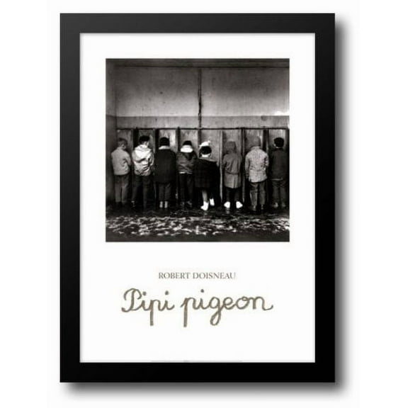 Pipi Pigeon 24x32 Framed Art Print by Doisneau, Robert