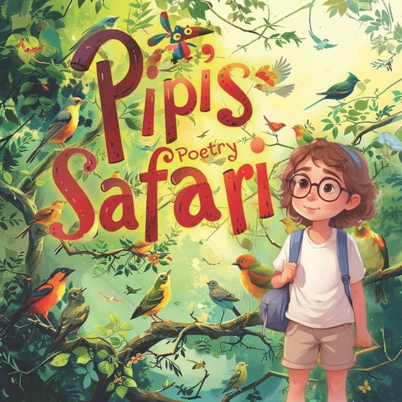 Pipi's Poetry Safari: An Excellent Gift for curious Kids on the First Day of School; Let's visit the Zoo with Pipi highl, (Paperback)