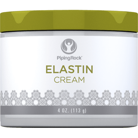 Elastin Cream | 4 Ounces | Moisturizing and Hydrating for Face, Body, and Hands | by Piping Rock