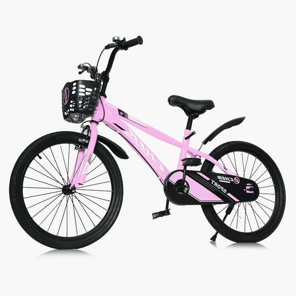 Pipleo 20" Kids Bikes for Girls and Boys, Kids' Bicycles with Kickstand, Ages 7-13 Years