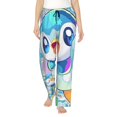 thumbnail image 1 of Piplup Women's Pajama Pants Ultra Soft Comfy Sleep Lounge Pants Cartoon Print Lightweight Casual Bottoms Loungewear, 1 of 8