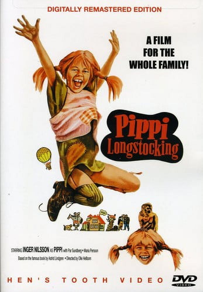 Pippi Longstocking (DVD), Henstooth Video, Kids & Family