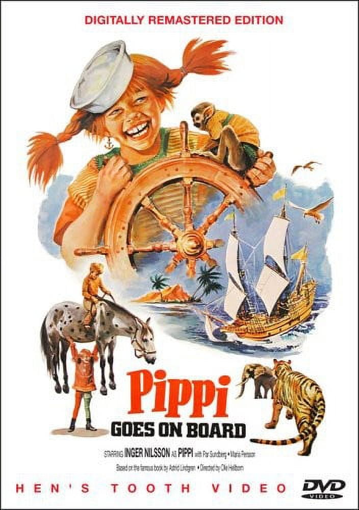 Pippi Longstocking: Pippi Goes on Board (DVD), Henstooth Video, Kids & Family