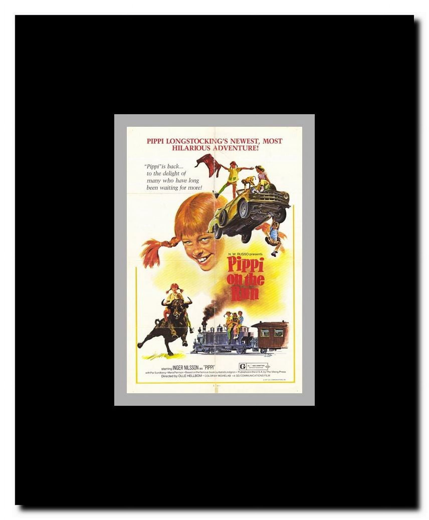 Pippi on The Run Framed Movie Poster