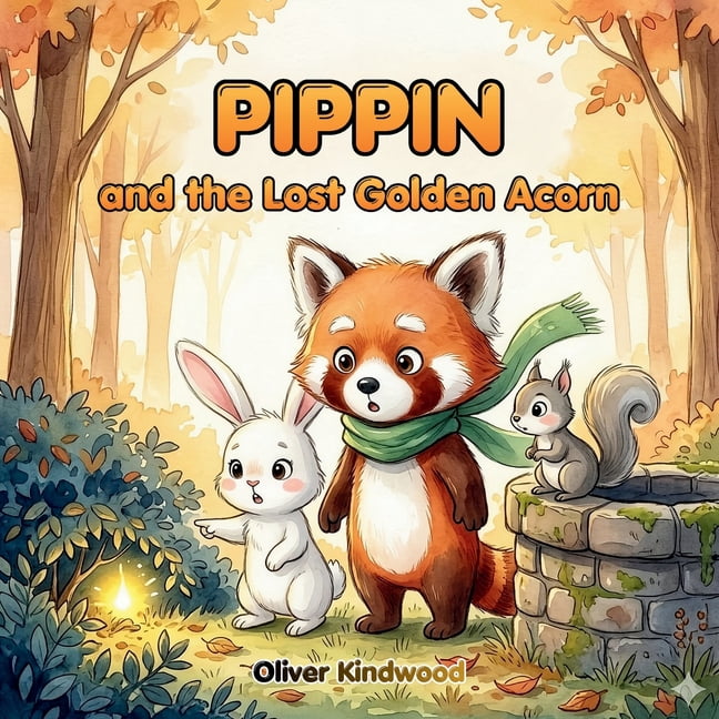 Pippin the Red Panda Pippin and the Lost Golden Acorn: A Screen-Free Autumn Adventure Story about Active Play, Nature Exploration, and the Jo, Book 2, (Paperback)