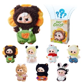 Pippy Daycheck Series Plush Blind Box 5.5" Mystery Box Collectible Toy Pippy Plush Doll Surprise Christmas Birthday Gift