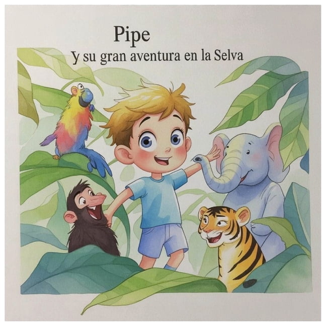 Pips y su gran aventura en la Selva, (Paperback)