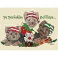 thumbnail image 1 of Pipsqueak Productions C528 Holiday Boxed Cards- Yorkshire Terriers, 1 of 1