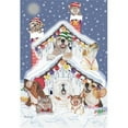 thumbnail image 1 of Pipsqueak Productions C540 Mix Dog With Cat Holiday Boxed Cards, 1 of 1