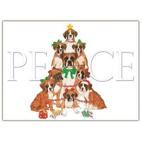Pipsqueak Productions C558 Boxer Holiday Boxed Cards