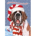 thumbnail image 1 of Pipsqueak Productions C726 Saint Bernard Christmas Boxed Cards - Pack of 10, 1 of 1