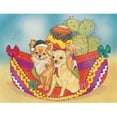thumbnail image 1 of Pipsqueak Productions C934 Holiday Boxed Cards- Chihuahua Long Hair And Short, 1 of 1
