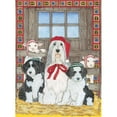 thumbnail image 1 of Pipsqueak Productions C970 Holiday Boxed Cards- Bearded Collie, 1 of 1