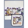 thumbnail image 1 of Pipsqueak Productions DP125 Cat Dish Towel And Pot Holder Set, 1 of 1