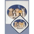 thumbnail image 1 of Pipsqueak Productions DP457 Cat Dish Towel And Pot Holder Set, 1 of 1